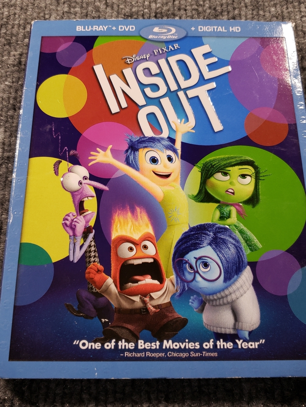 Disney Pixar Inside Out Blu-ray DVD HD Riley's First Date LavaThe Disney Pixar